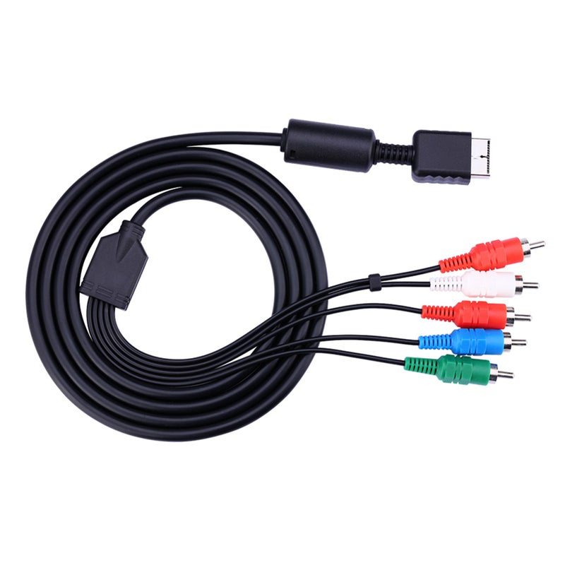 AV Multi Out to Component Video/Audio Cable Cord For Sony Playstation PS2 PS3 - Image 2