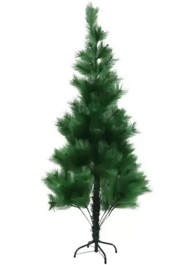 Day To Day شجرة الصنوبر الاصطناعية الرائعة لتزيين عيد الميلاد، شجرة زخرفية مع قاعدة شجرة عيد الميلاد، لون أخضر - 90 سم