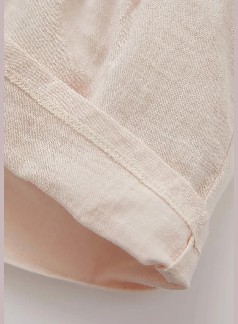DeFacto Regular Fit Sleeveless Frill Detail Mini Dress
