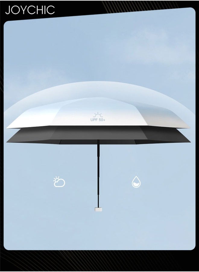 Joychic - Travel Ultralight Portable Umbrella Dual-purpose Sun Umbrella Rain Umbrella Waterproof UV Protection - Image 1