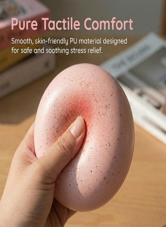 Plman 2PCS Slow Rising Squishy, Bread Squishy for Adults & ADHD, Food Squishies for Stress Relief & Focus Enhancement, Desk Decor or Gift (Pink & Purple) - Image 3
