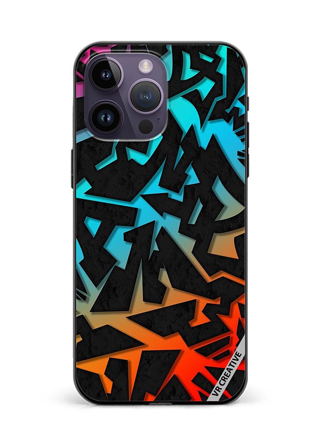 VR CREATIVE Protective Case Cover For Apple iPhone 15 Pro Max Design Multicolour - Image 1