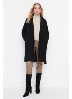 Coat - Black - Maxi