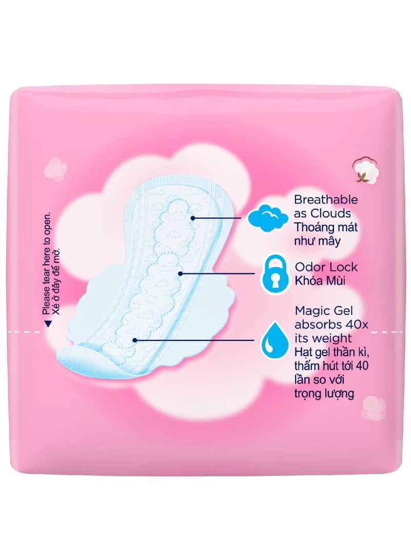 وسبير سكين لاف رقيقة ثقيلة بالأجنحة تحمي من الروائح، رفيعة وناعمة - 10 فوط 28 سم - Image 2