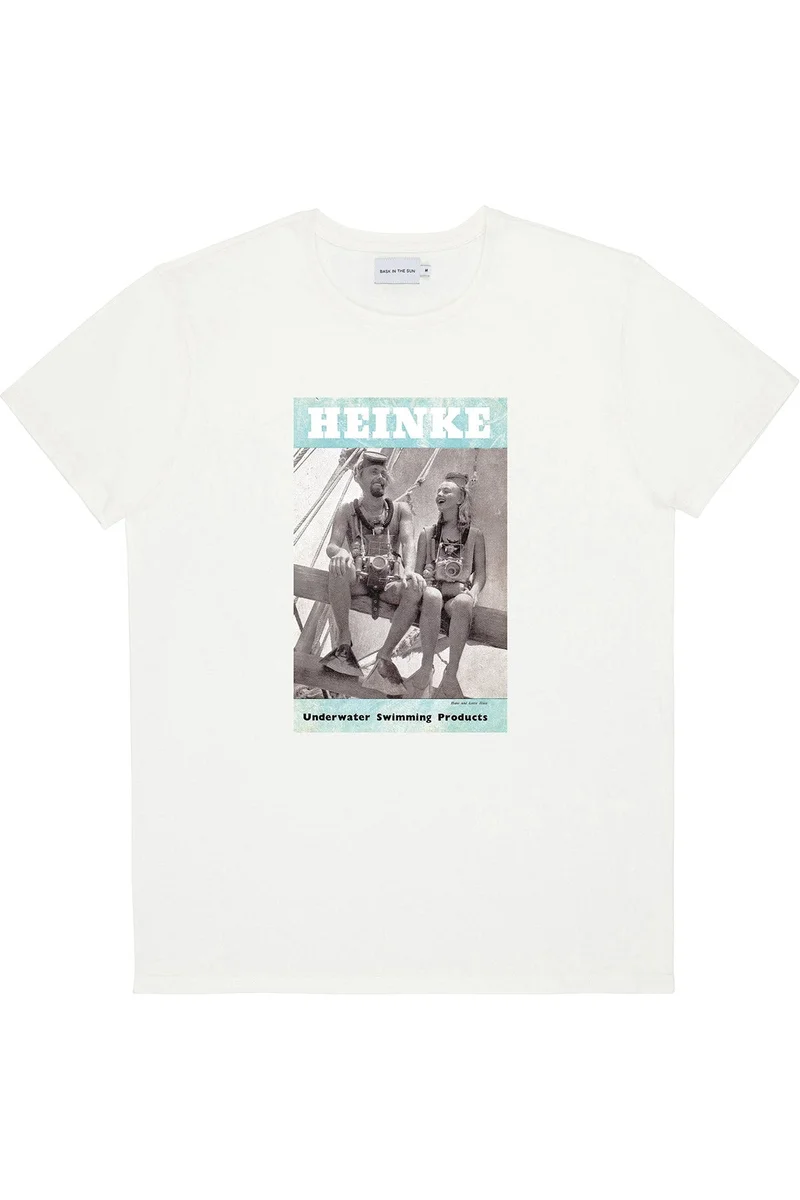 Bask in the Sun Heinke T-Shirt 100% Organic Cotton