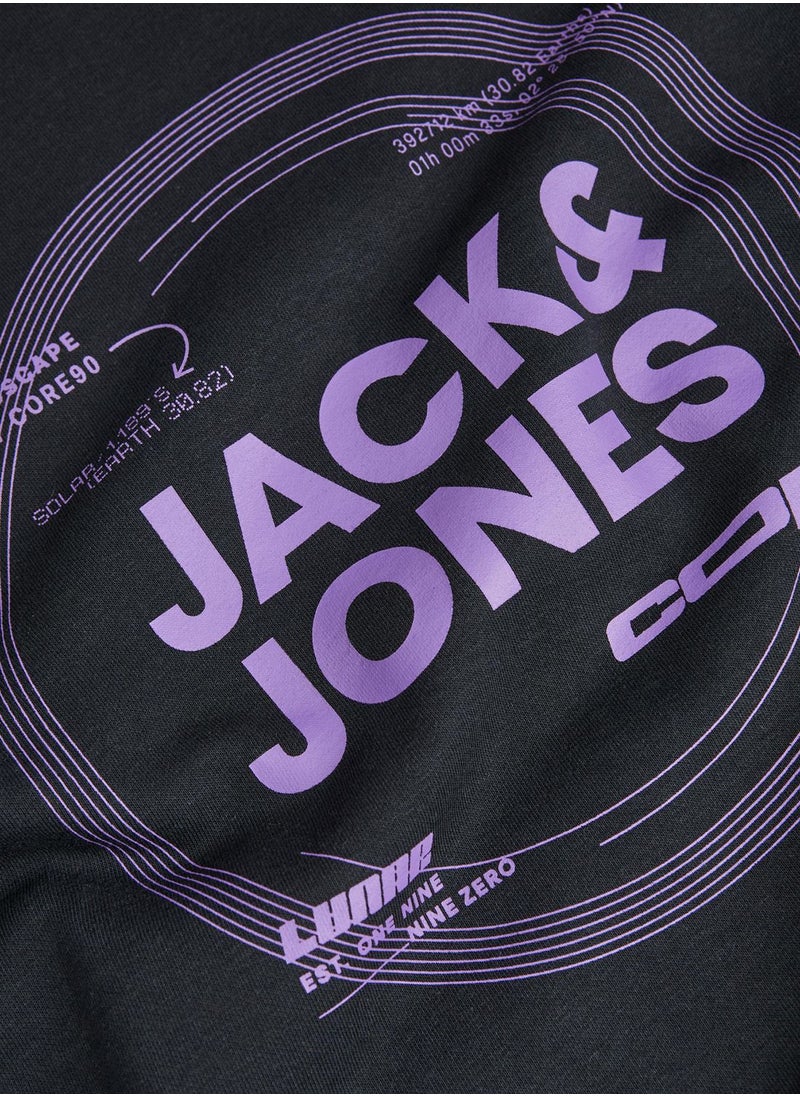 JACK & JONES - Logo Crew Neck Sweatshirt - Image 1