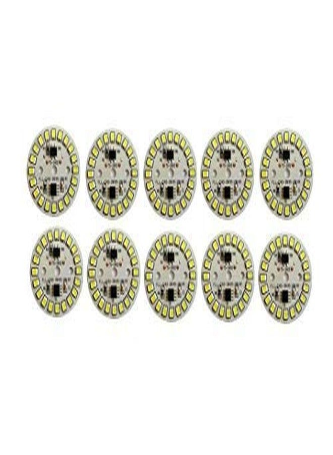 Radiant|9 W Direct on Board LED Bulb Mcpcb Raw Material (White) - Pack of 10 - Image 1