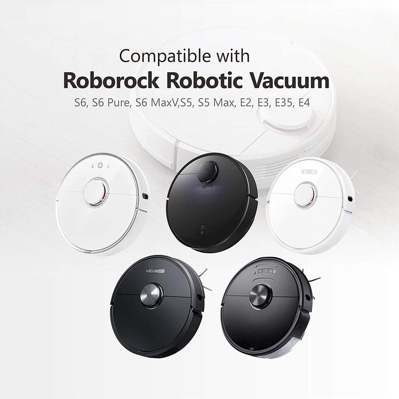 كيباو Microfiber Mop Cloth 12 Packs متوافق مع Roborock E Series S5 S5 MAX S6 Series Q5 Q5 PRO PRO+ Q7 Q7MAX Q8MAX و Q8MAX+ ROBOT APCUUM PLESSIONERS - Image 2