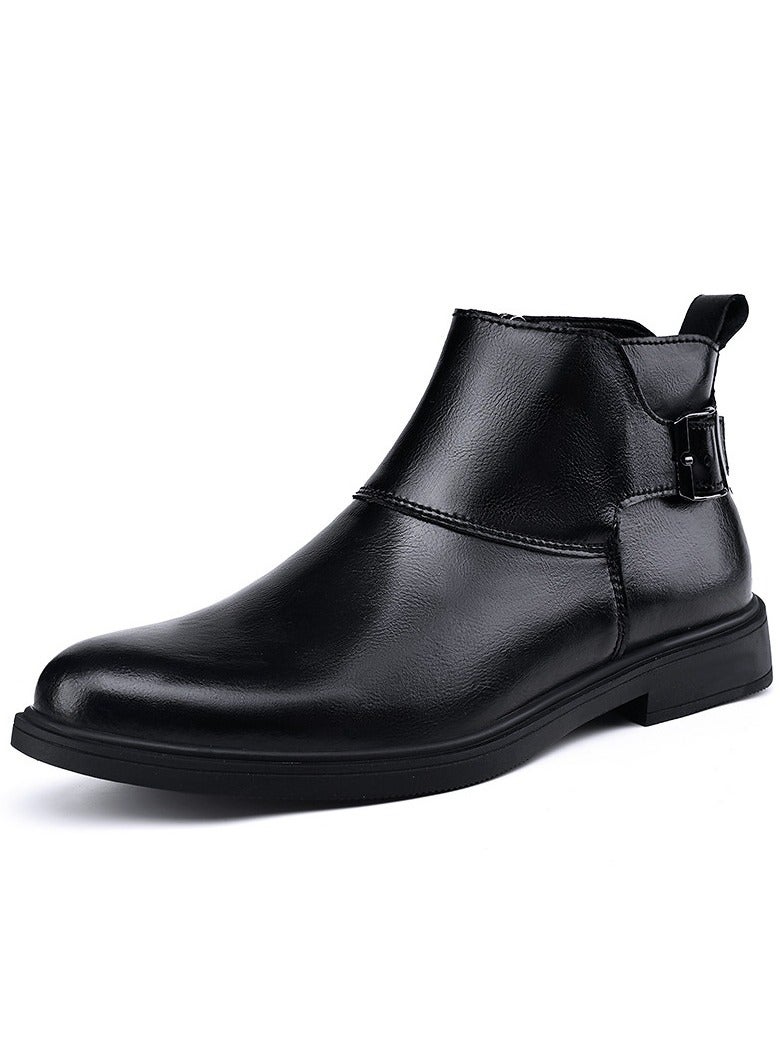 Shougu New Men's Business Leather Shoes - Image 1
