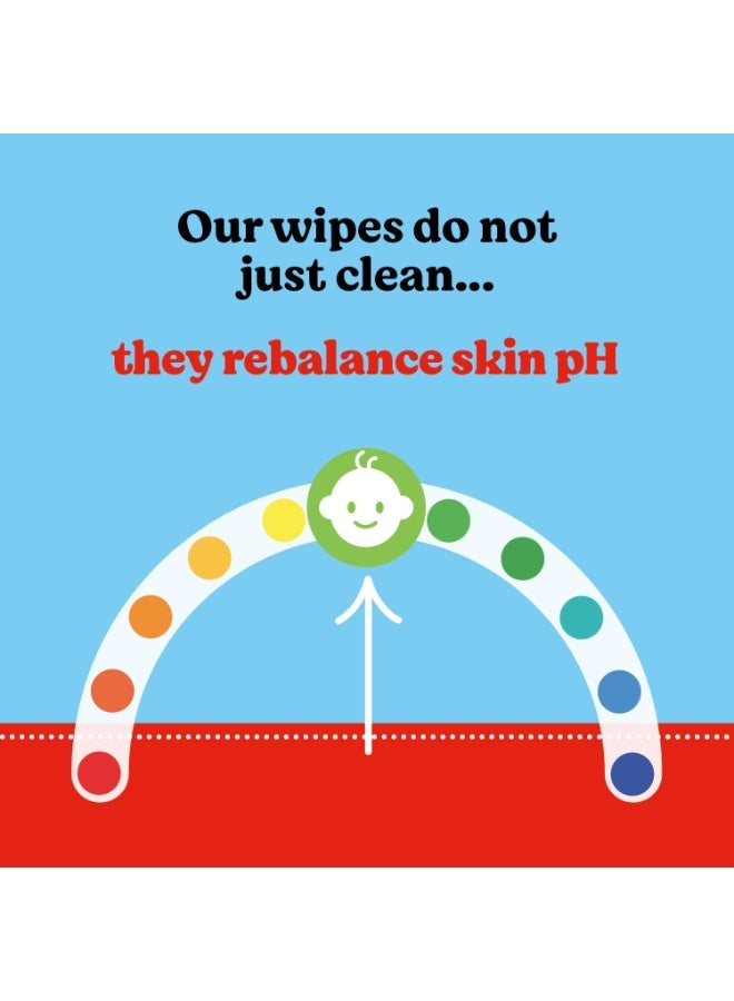 هجيز مناديل هاجيز النقية للأطفال الخالية من البلاستيك - (48 منديلًا) - 99% مناديل مبللة بالماء، خالية من العطور، مضادة للحساسية، تنظيف أفضل، ناعمة ولطيفة على بشرة الطفل الحساسة - Image 4