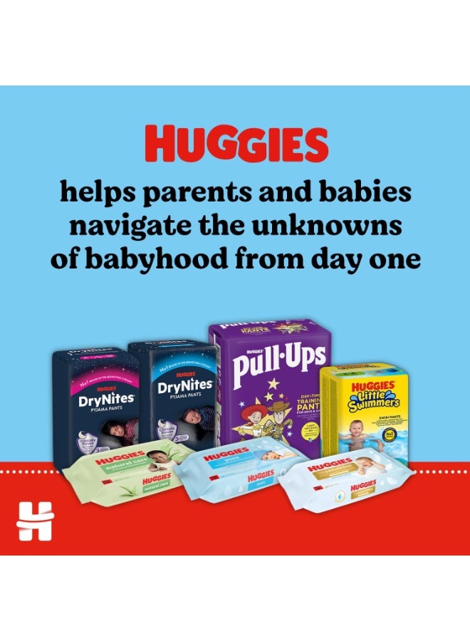 هجيز مناديل هاجيز النقية للأطفال الخالية من البلاستيك - (48 منديلًا) - 99% مناديل مبللة بالماء، خالية من العطور، مضادة للحساسية، تنظيف أفضل، ناعمة ولطيفة على بشرة الطفل الحساسة - Image 5