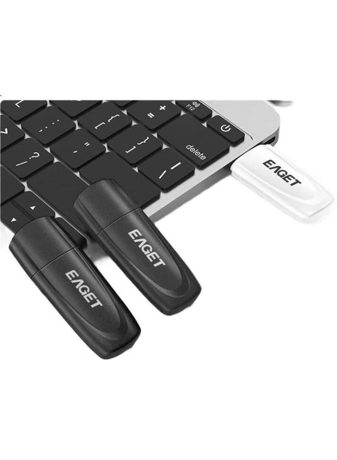 Eaget 4Gb Usb Flash Drive, Usb2.0, For Bidding And Tendering, Mini Portable, Compatible With Car Computers And Smartphones, White F1 - Image 3