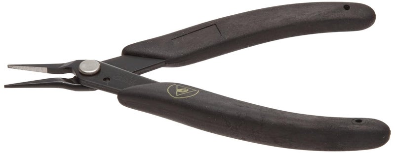 XURON - 450SAS Tweezer Nose Pliers - Serrated, ESD Safe Grips - Image 3
