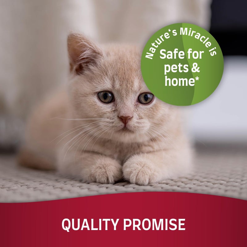 Nature's Miracle Stain and Odor Remover Cat, Odor Control Formula, Pour - Image 2