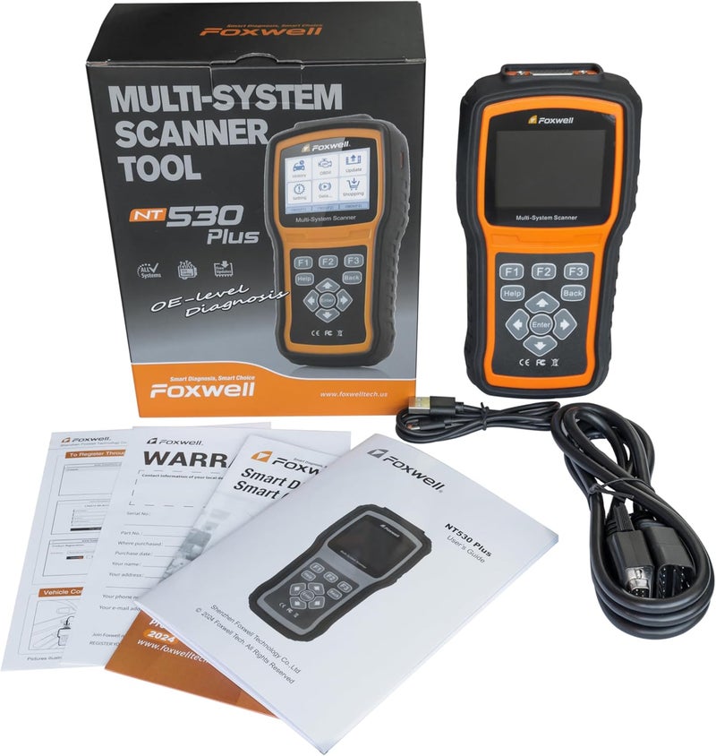 ماسح ضوئي OBD2 من FOXWELL NT530 لسيارات بورش - أداة تشخيص متعددة الأنظمة مع خدمات الصيانة - Image 4