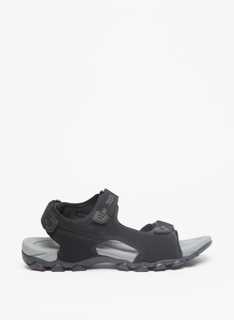 Kappa Men's Floaters with Hook and Loop Closure
