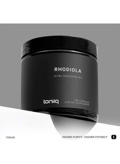 Toniiq Triple-Strength 600Mg Rhodiola Rosea - 120 Capsules - 5% Salidroside Concentrated Extract - Highly Purified And Bioavailable  - Image 3