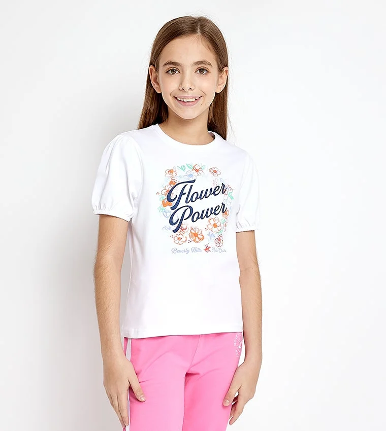 BEVERLY HILLS POLO CLUB Graphic print Short-sleeve t-shirt