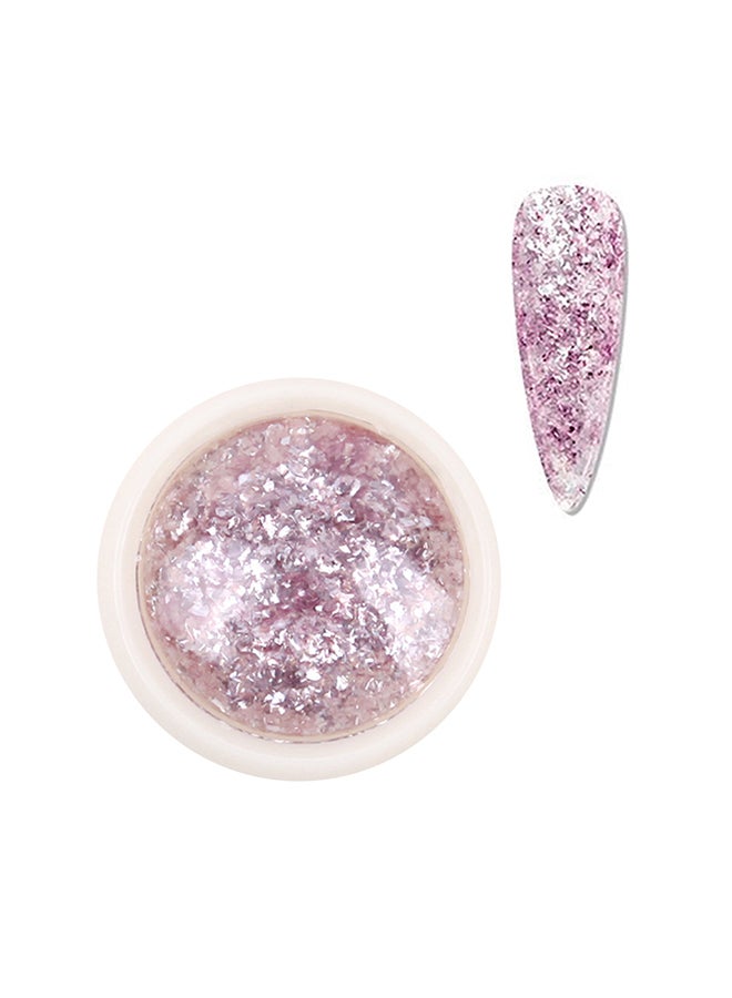 brunson زينة أظافر ديكور زجاج مكسور أوراورا بريق فليك BGF07 - Image 1