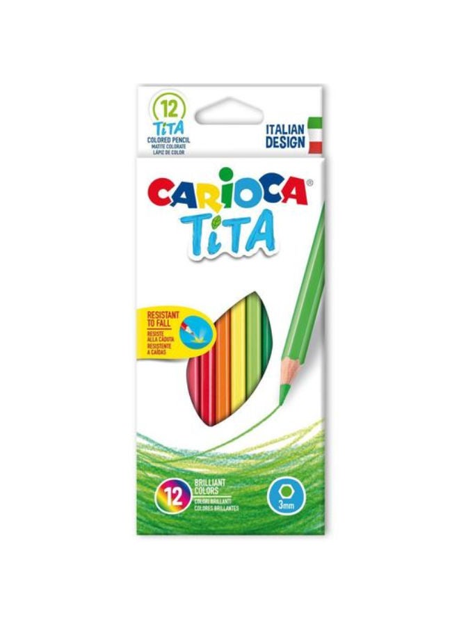 carioca Tita 12Pcs Colored Pencils