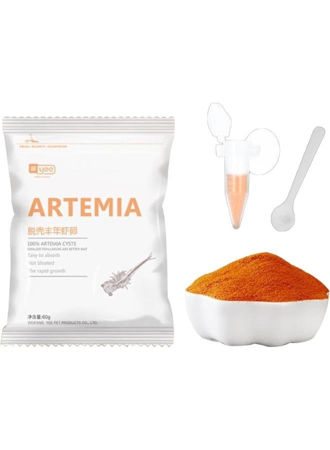 YEE Decapsulated Artemia Cysts - 60g - Image 1