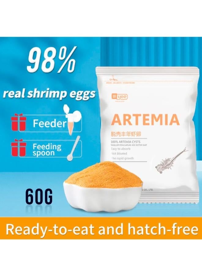 YEE Decapsulated Artemia Cysts - 60g - Image 2