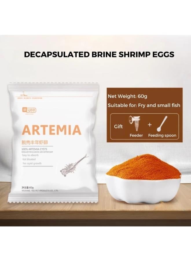 YEE Decapsulated Artemia Cysts - 60g - Image 3