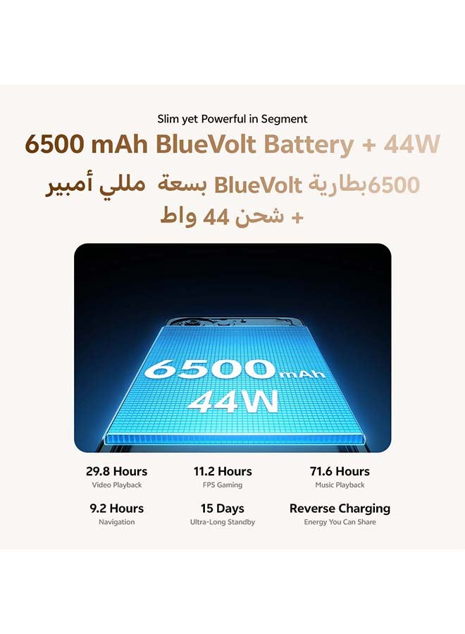 فيفو Y21 AI 5G Dual SIM Black 4GB RAM 128GB With Exclusive Neckband (Charger and Case Inside Phone Box)- Middle East Version - Image 3