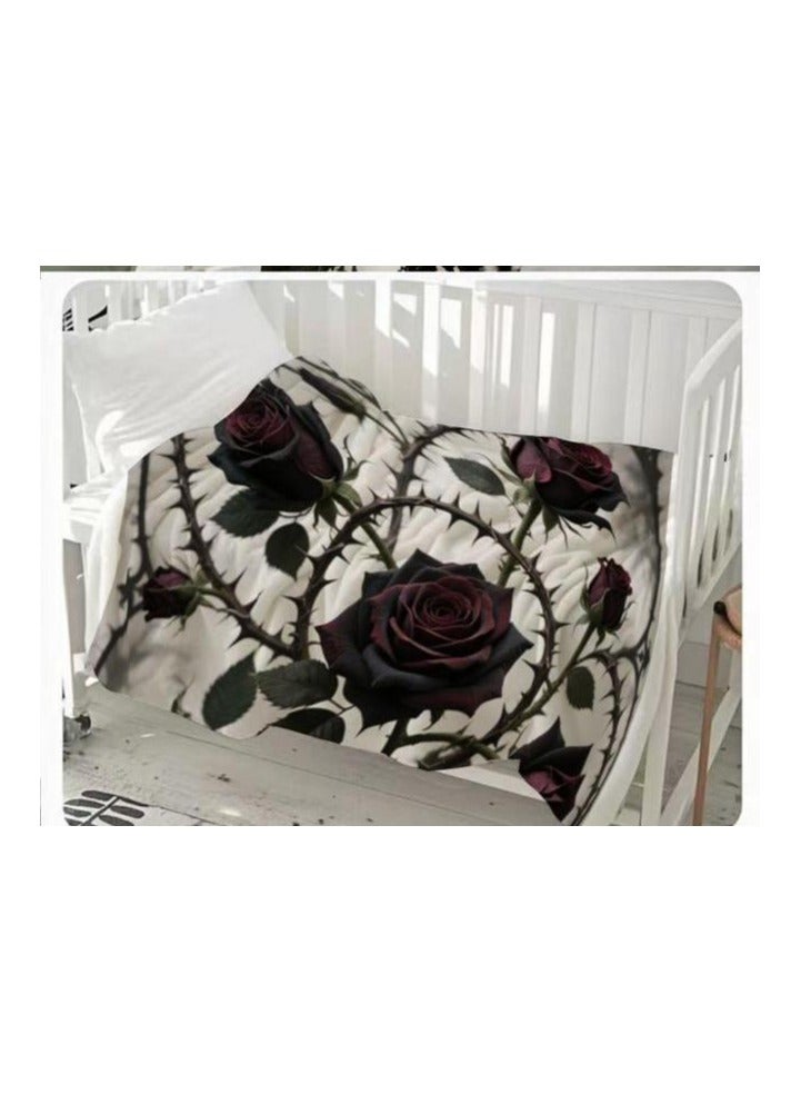 عام بطانية رقيقة من الفانيلا الكرتونية للأطفال أو الطلاب (دافئة ومريحة ومناسبة للنوم والألعاب) 100 سم * 150 سم - 199 - Image 3