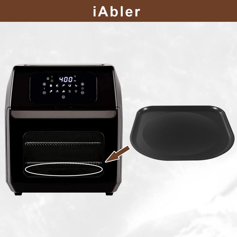 iAbler Original Air Fryer Drip Tray For Powerxl  Air Fryer Replacement Drip For Powerxl 10 Qt Vortex Air Fryer Pro  Pro Plus  6Qt Power Airfryer Pro  Oven Deluxe Oven Pro  8Qt Power Airfryer Pro  Nonstick - Image 4