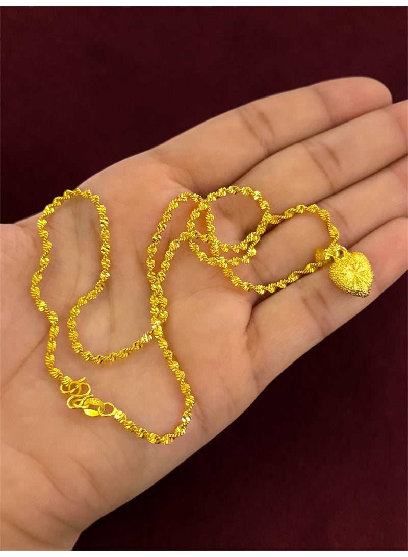 GOLDMAX 24k Gold Plated Necklace For Women - Image 3