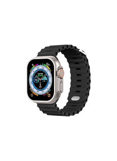 Like Star® T800 Ultra Smart Watch with Beautiful Strap, Bluetooth Calling Smart Watch, 1.99" Touch Display with Fitness & Outdoor, Health & Medical Tracker, 8 Unique UI Interactions (Black)
