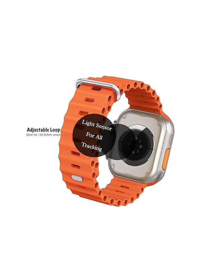 Generic - Like Star® T800 Ultra Smart Watch with Beautiful Strap, Bluetooth Calling Smart Watch, 1.99" Touch Display with Fitness & Outdoor, Health & Medical Tracker, 8 Unique UI Interactions (Black) - Image 1