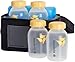 Medela Breast Milk Cooler Set with Cooler Storage Bag Contoured Ice Pack and Four 5oz Bottles for OnTheGo Transport Made Without BPA - Image 2
