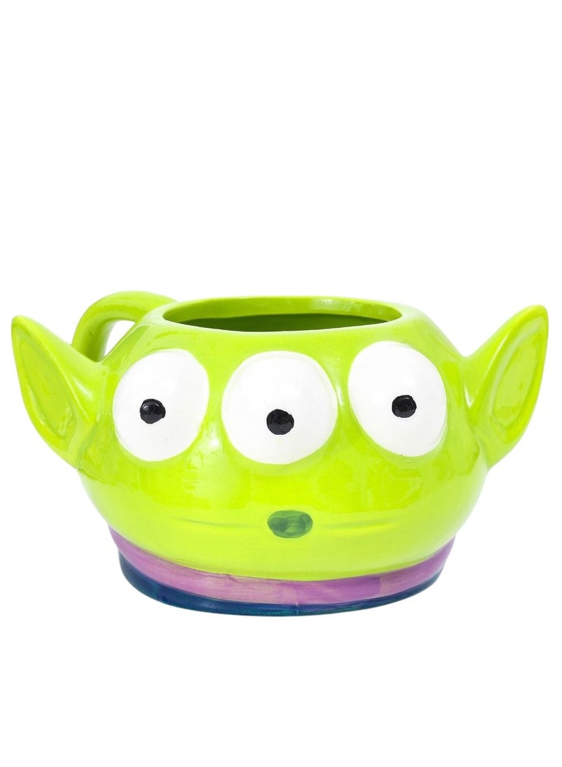 NATIONAL GIFT WORLD COMMERCIAL Toy Story Alien Ceramic Mug 450ml - Image 1
