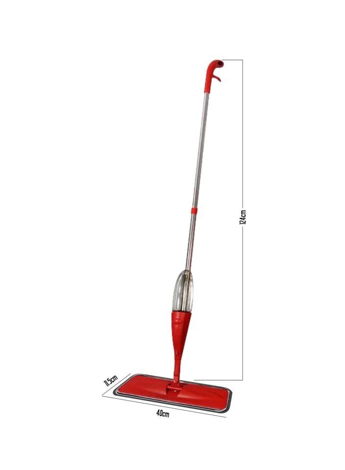 Alissa Spray Mop Floor Cleaning Reusable Wet Microfiber Pad and Refillable Sprayer 360 Degree Dry Wet Mop - Image 2