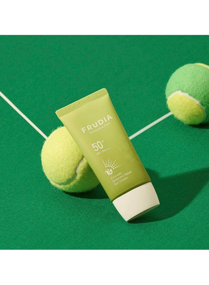 فروديا كريم فروديا للحماية من الشمس بخلاصة الأفوكادو والخضرة SPF50+ 50 جرام - Image 3
