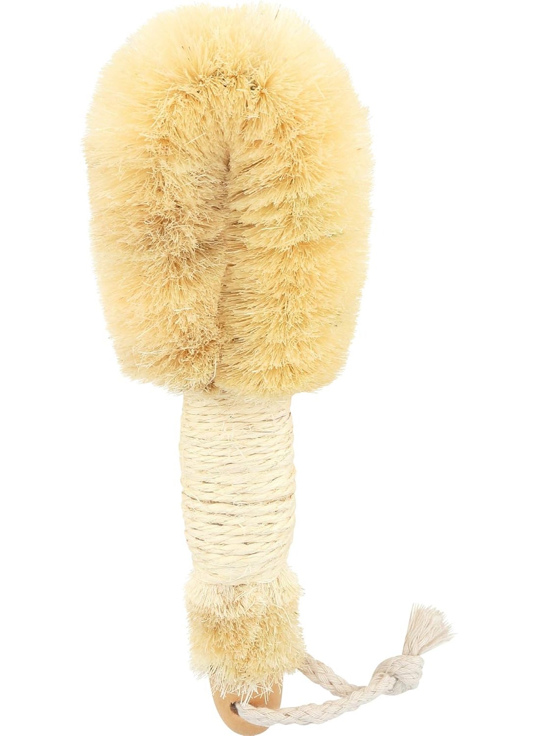 Baudelaire - Baudelaire Sisal Bath Brush for Shower - 9 in - Traditional Japanese-Style Loofah Brush for Excellent Body Exfoliation - Essential Back Scrubber That Freely Removes Dead Cells. - Image 1