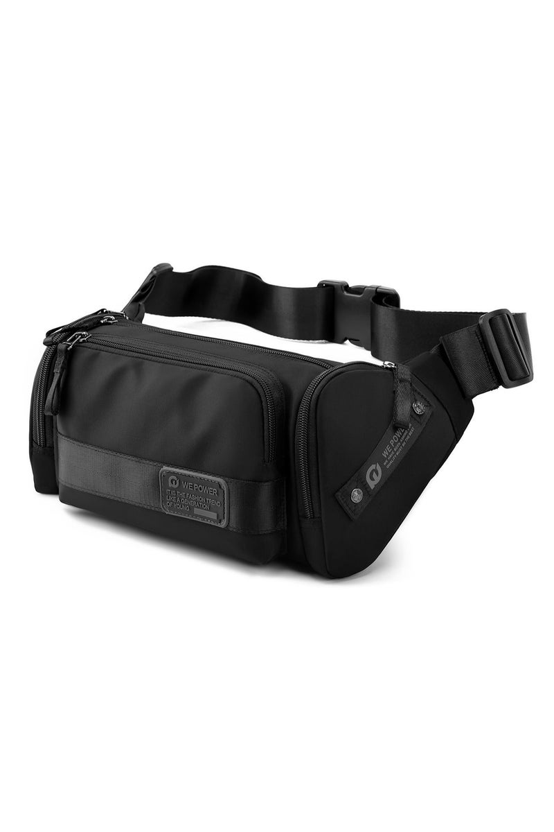 WEPOWER Multi-Purpose Durable Nylon Backpack - High-Density Water-Repellent Material, Smooth Zipper, Adjustable Shoulder Straps, Large Capacity Multi-Layer Storage, Ideal for Daily Commute, Travel, and School. Search Keywords: daily commute backpack, large capacity travel bag, water-resistant nylon bag, durable student backpack, multi-compartment backpack, adjustable strap backpack, outdoor leisure bag, laptop backpack, business travel bag, shopping casual backpack, multi-functional storage backpack, sturdy zipper backpack, tear-resistant fabric backpack, urban exploration backpack, short trip bag, commuter backpack, wear-resistant travel backpack, sports leisure bag, universal school work backpack, lightweight daypack. - Image 1