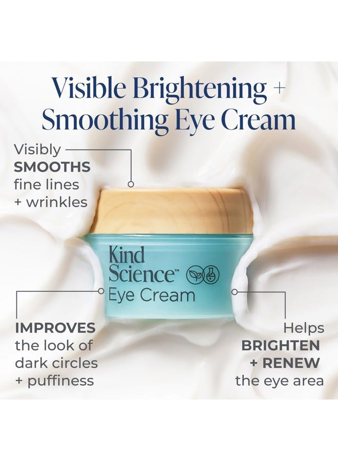 Kind Science 3-Piece Skin Care Set, Gentle Cleanser, Hydration Cream, Eye Cream - Essential Anti Aging Trio - Anti Aging Skin Care Set for Women - Paraben, Dye & Fragrance Free, Cruelty Free - Image 4
