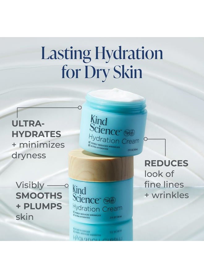 Kind Science 3-Piece Skin Care Set, Gentle Cleanser, Hydration Cream, Eye Cream - Essential Anti Aging Trio - Anti Aging Skin Care Set for Women - Paraben, Dye & Fragrance Free, Cruelty Free - Image 3