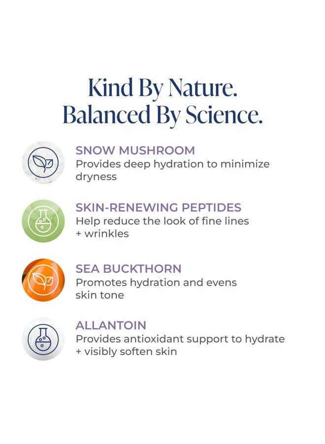 Kind Science 3-Piece Skin Care Set, Gentle Cleanser, Hydration Cream, Eye Cream - Essential Anti Aging Trio - Anti Aging Skin Care Set for Women - Paraben, Dye & Fragrance Free, Cruelty Free - Image 5