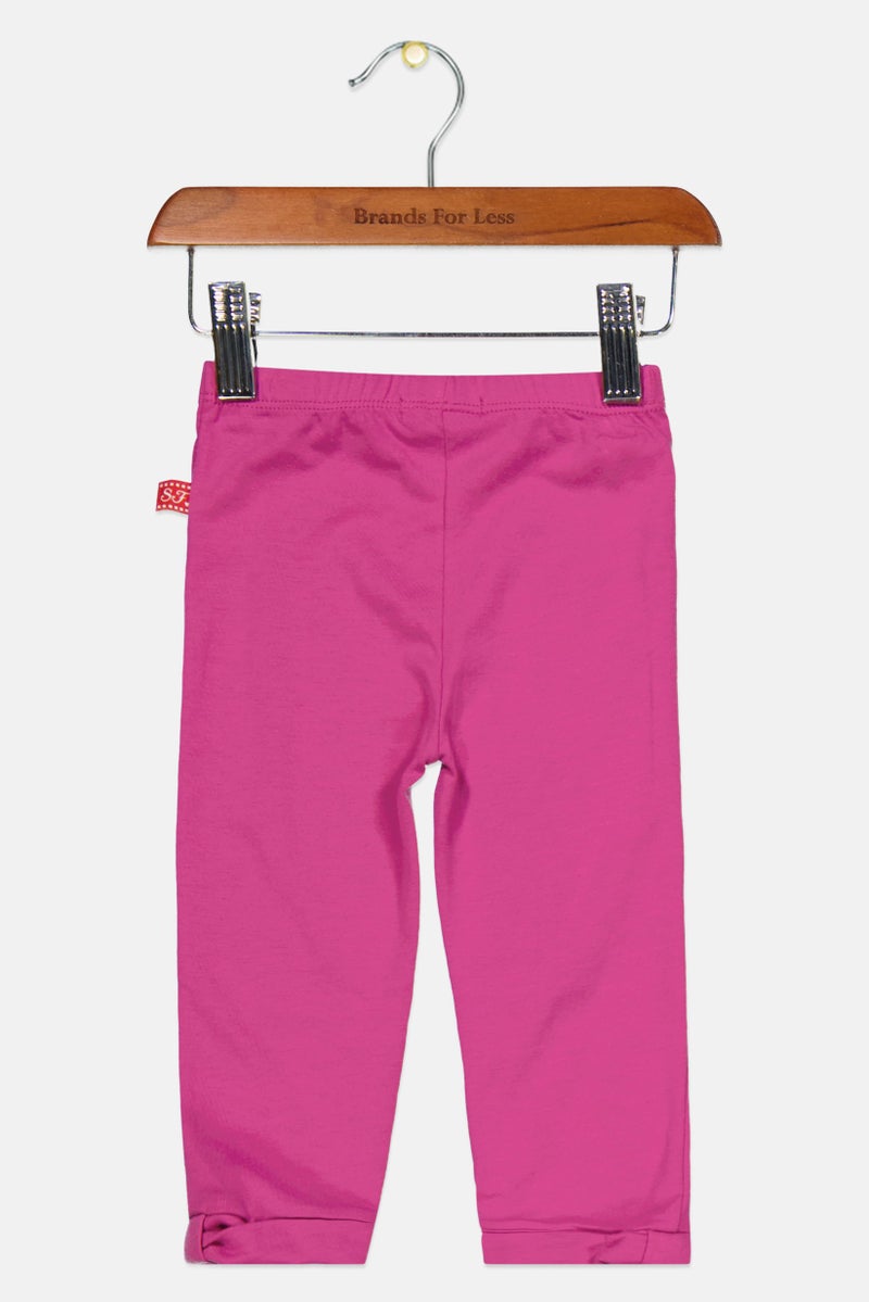 Scuderia Ferrari Toddlers Girl Pull On Stretchable Leggings, Purple - Image 2