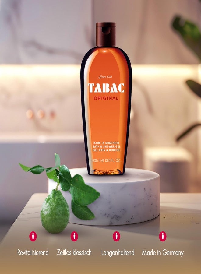 Tabac Original جل الاستحمام والاستحمام تاباك أوريجينال للرجال من ماورر & ويرتز، 13.6 أونصة - Image 3