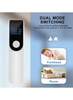 Goldfish Handheld Infrared Thermometer LED Screen Digital Thermometer White/Black  - Image 2