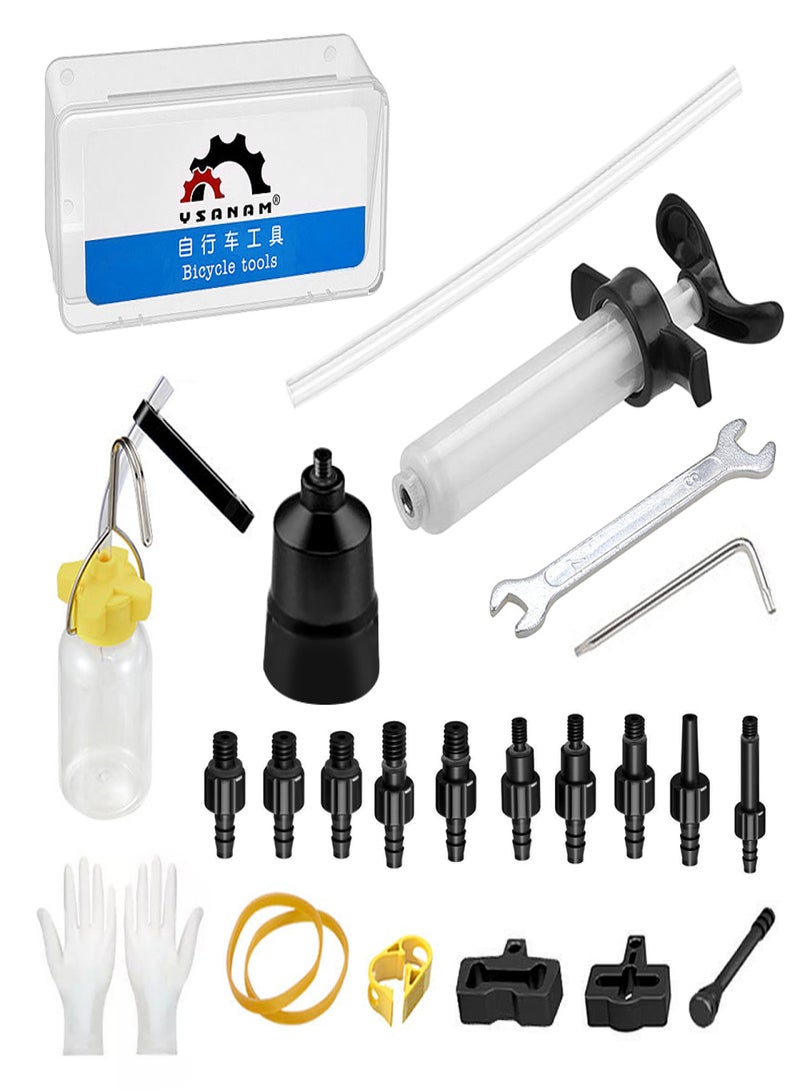 YSANAM Brake Bleed Kit Bicycle Hydraulic Disc Brake Oil Bleeding Tool - Image 1