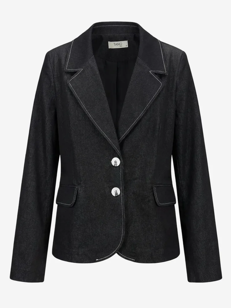 MY FASHION MY FASHION Women’s Cotton-Lycra Poplin Blazer Jacket