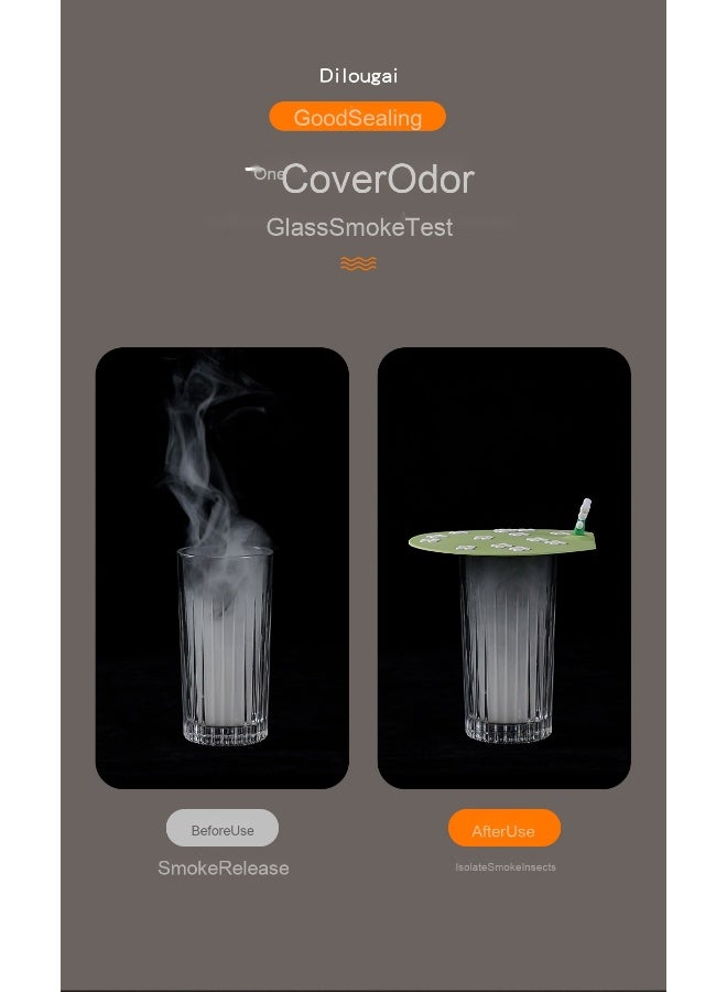 NeeMee 3-Pack 15cm Silicone Bathroom Drain Odor Stopper Mat - Image 4