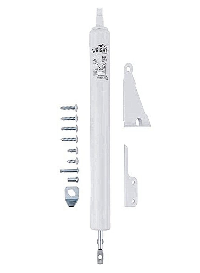 Wright Products V820AWH Light Duty Pneumatic Screen and Storm Door Closer, White - Image 1