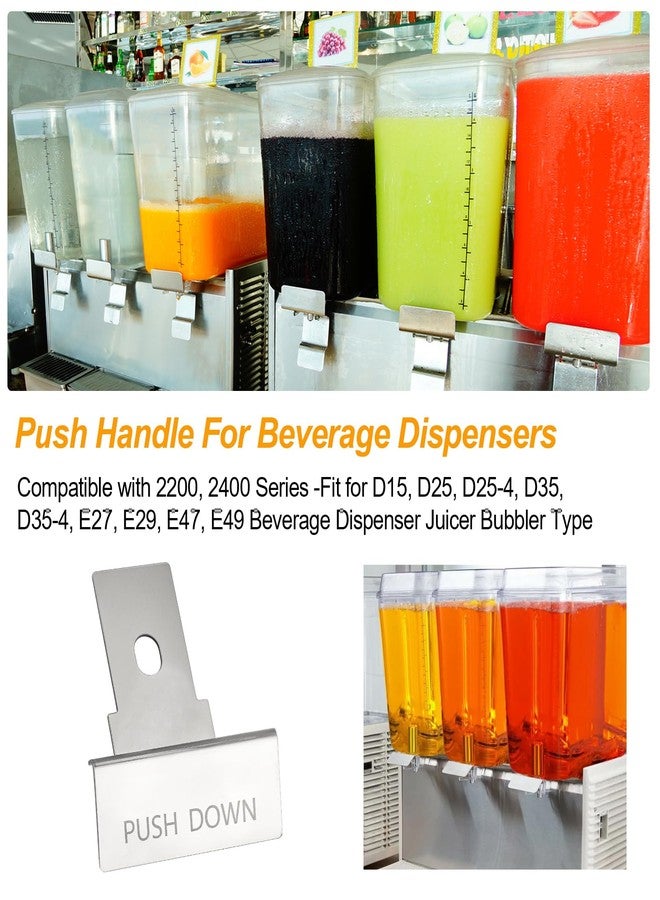 IFERLA 2484 Dispenser Valve Handle, Crathco Beverage Dispenser Parts, Replacements for Grindmaster Cecilware Crathco Cs Series Cold Beverage Dispensers, Crathco Parts Handle - (Hand Activated) - Image 2